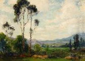 Morning In The Valley, Riverside by Anna Althea Hills