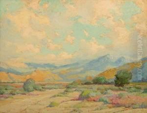"spring On The Desert - S &amp; Dated L/r: A.a. Hills 1923 by Anna Althea Hills