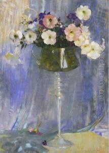 Petunias by Laura Coombs Hills