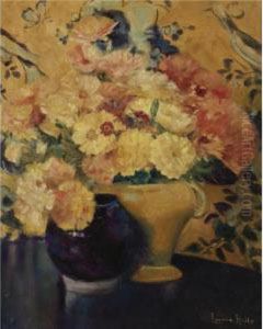 Still Life With Flowers by Laura Coombs Hills