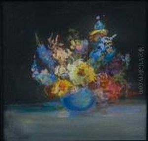 Floral Still Life by Laura Coombs Hills