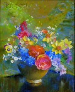 Bouquet Of Flowers by Laura Coombs Hills