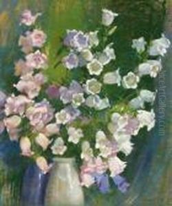 ''canterbury Bells'' by Laura Coombs Hills