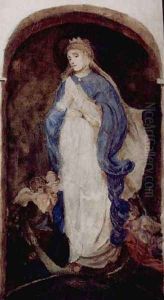Immaculate Virgin Mary by Adam Chmielowski