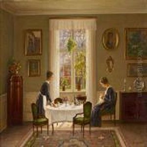 Interior With Two Women