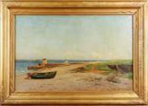 Strandparti Vidhornbaek by Hans Hilsoe