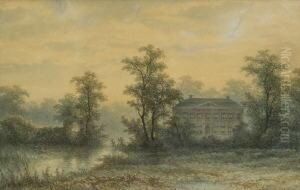 Herrenhaus In
 Parklandschaft.