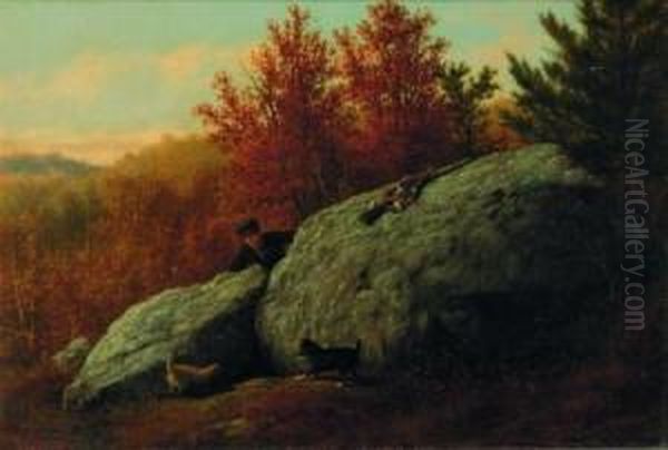 Hunting Scene In Milton - view 1