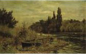 Rowing Boat On The Thames