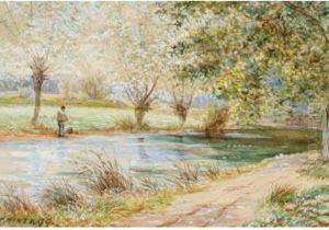 A Set Of Five Rural Scenes