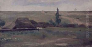 Country Landscape by Adam Chmielowski