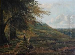 Near Holmwood, Surrey by Theodore Hines