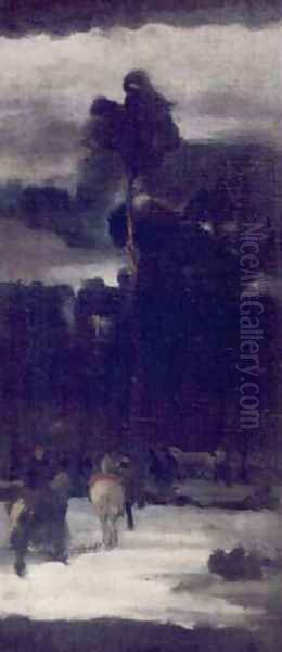 Insurgents' Camp in the Forest - view 1