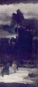Insurgents' Camp in the Forest by Adam Chmielowski