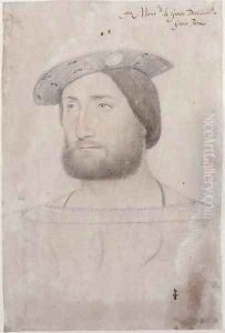 Portrait of Claude de Lorraine (1496-1550) Duc de Guise, c.1525 by (studio of) Clouet