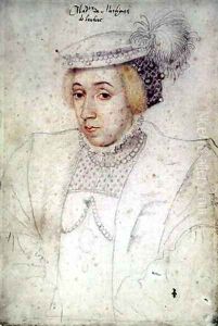 Claude de Foix, vicomtesse de Lautrec, femme de Charles de Luxembourg, vicomte de Martigues, c.1550