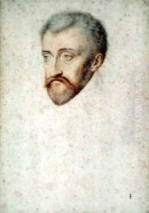 Antoine de Bourbon (1518-62) c.1560 by (studio of) Clouet