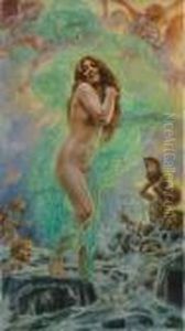 La Nascita Di Venere by Adolf Hiremy-Hirschl