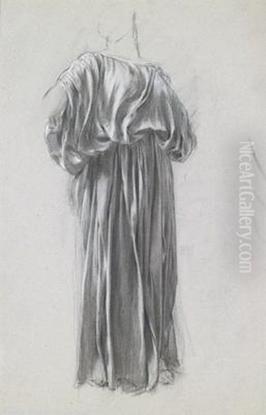 A Study Of Hero's Drapery - view 1
