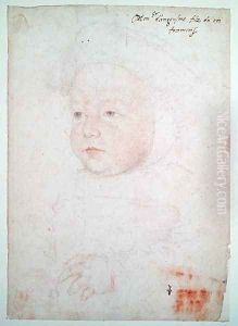 Charles de France (1523-45), 1524 by (studio of) Clouet