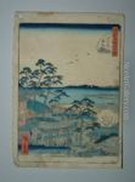 Serie Des 48 Vues Celebres D'edo - view 1