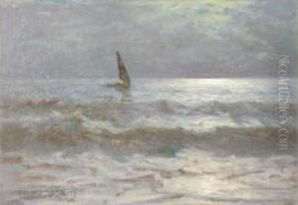 Voilier Au Clair De Lune - view 1