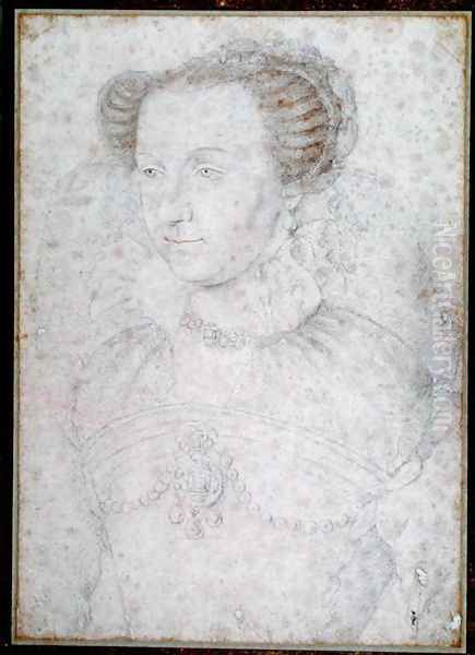 Portrait of Anne d'Este (1531-1607) Princess of Ferrera, after 1566 - view 1