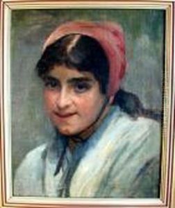 Hollandisches Madchen by Rudolf Hirth Du Frenes