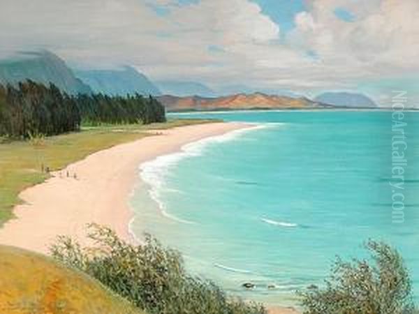 Waimanalo Beach On Windward Oahu - view 1