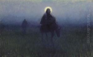 Flight Into Egypt by George Hitchcock