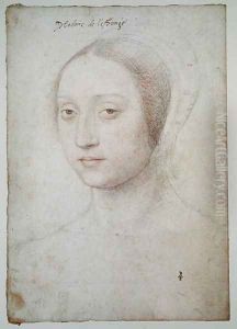 Portrait of Marie de Langeac (1508-88) 1533-35