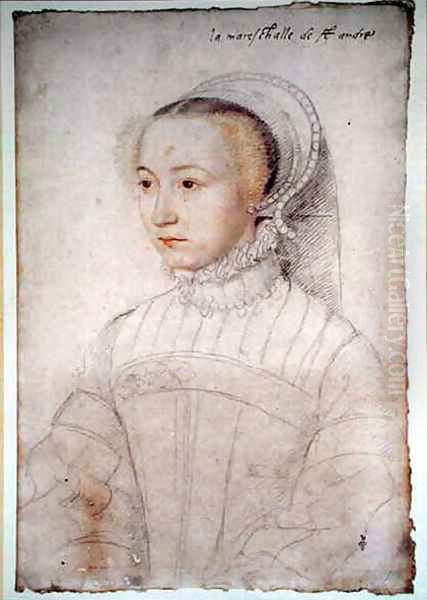 Marguerite de Lustrac (c.1520-74), wife of Jacques d'Albon, seigneur de Saint-Andre, marechal de France, c.1548 - view 1