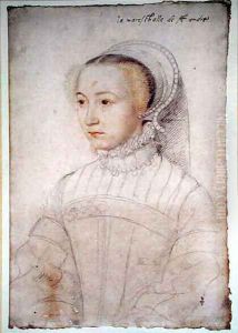 Marguerite de Lustrac (c.1520-74), wife of Jacques d'Albon, seigneur de Saint-Andre, marechal de France, c.1548