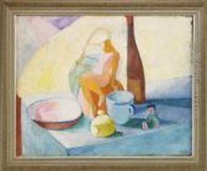 Stilleben Med Krus by Sigrid Hjerten