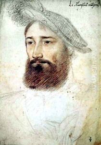 Le marechal Rene de Montejean (1490-1539), c.1530 by (studio of) Clouet