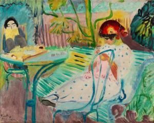 "jardin Nr Ii" (in The Garden, Fontenay-aux-roses). by Sigrid Hjerten