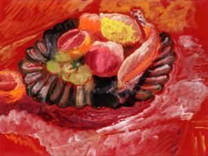 Stilleben Med Frukter by Sigrid Hjerten