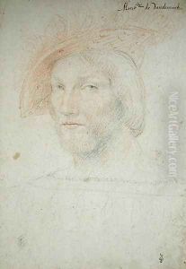Portrait of Louis de Lorraine (1500-28) Comte de Vaudemont, 1520 by (studio of) Clouet