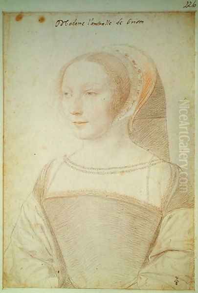 Francoise de Longwy (c.1510-65) wife of Philippe Chapot, Seigneur de Brion, c.1535 - view 1