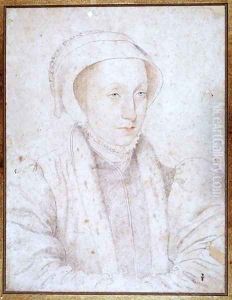 Portrait presumed to be Mary (1542-87) Queen of Scots, 1561 by (studio of) Clouet