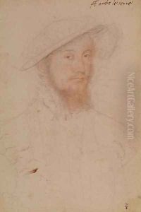 Portrait of Jacques d'Albon (1505-62) Lord of Saint-Andre, c.1545 by (studio of) Clouet
