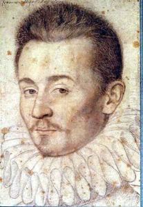 Portrait od an unknown man, probably duc d'Alencon c.1580