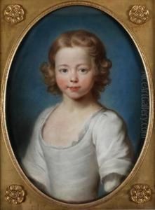 Portrait Of Achild Head And Shoulders