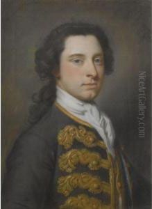 Portrait Of A Gentleman by William Hoare Of Bath