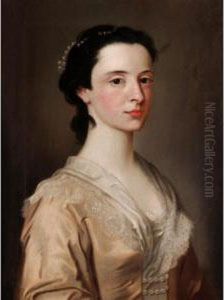 Portrait Of A Lady by William Hoare Of Bath