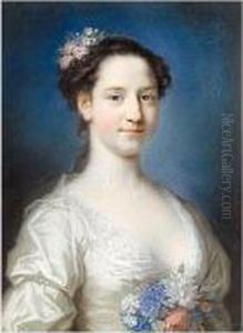 Portrait Of A Lady by William Hoare Of Bath