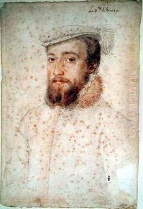 Francois de Saint Nectaire (1523-96), or M. de la Ferte Senectere, c.1555