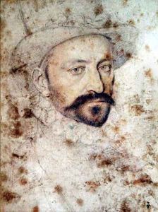 Portrait od an unknown man, maybe marquis de Ragny, c.1575