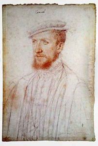 Gaspard II (1519-72) de Chatillon, Admiral of France, c. 1550 by (studio of) Clouet