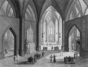 Signiert Und Datiert Unten Mitte: J. Hoch 1816.